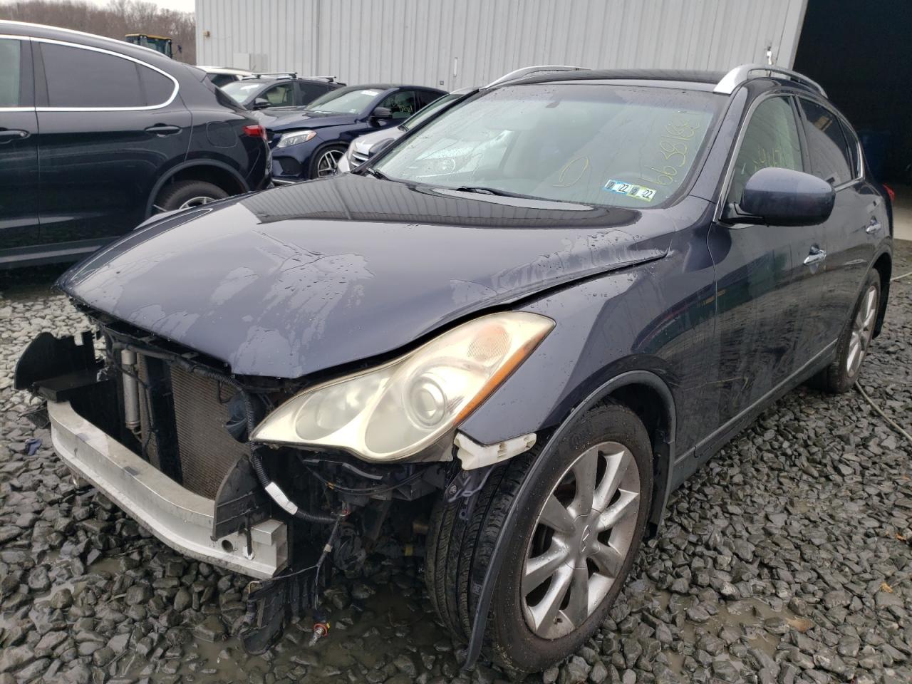 Photo 2 from auction – 2008 INFINITI EX35 BASE with VIN JNKAJ09F98M358435