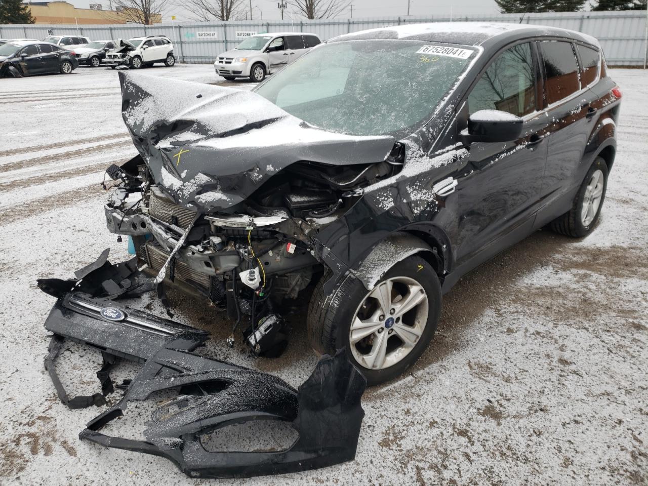 Photo 2 from auction – 2013 FORD ESCAPE SE with VIN 1FMCU0GX9DUD42657