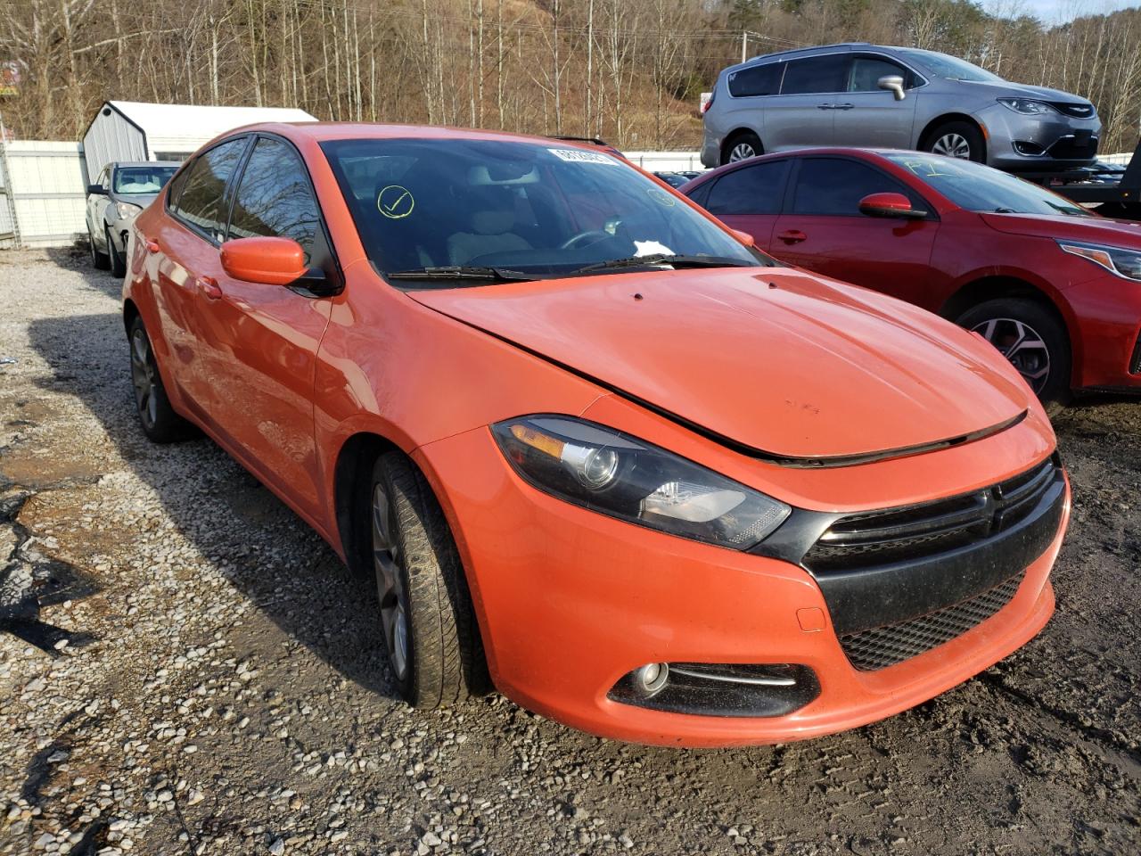 DODGE DART SXT 2015 with VIN 1C3CDFBB4FD266954 - Photo from auction