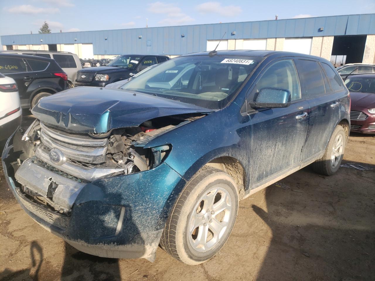 Photo 2 from auction – 2011 FORD EDGE SEL with VIN 2FMDK3JC1BBA38601