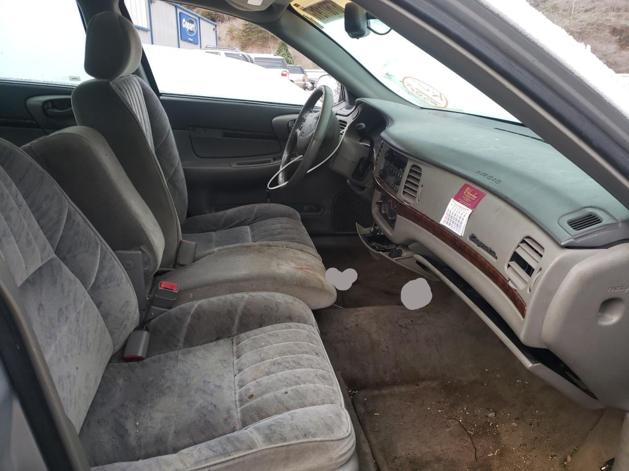 Photo 5 from auction – 2000 CHEVROLET IMPALA with VIN 2G1WF55E5Y9214289