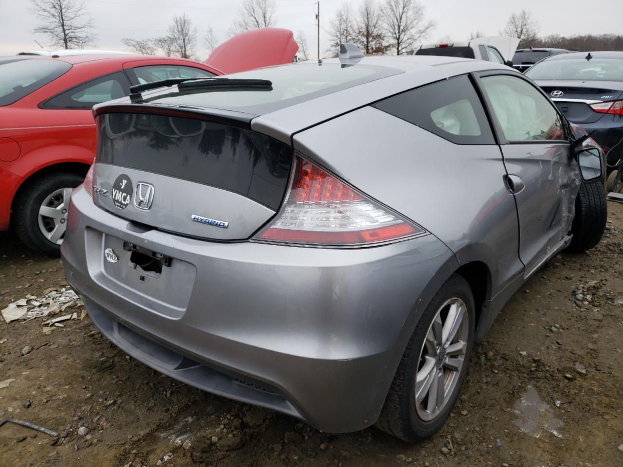 Photo 4 from auction – 2012 HONDA CR-Z with VIN JHMZF1D47CS005308