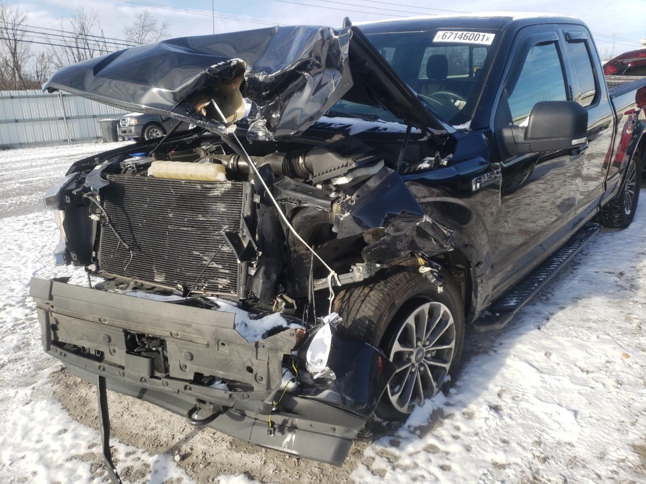 Photo 9 from auction – 2019 FORD F150 SUPER with VIN 1FTEX1EP7KFB14610