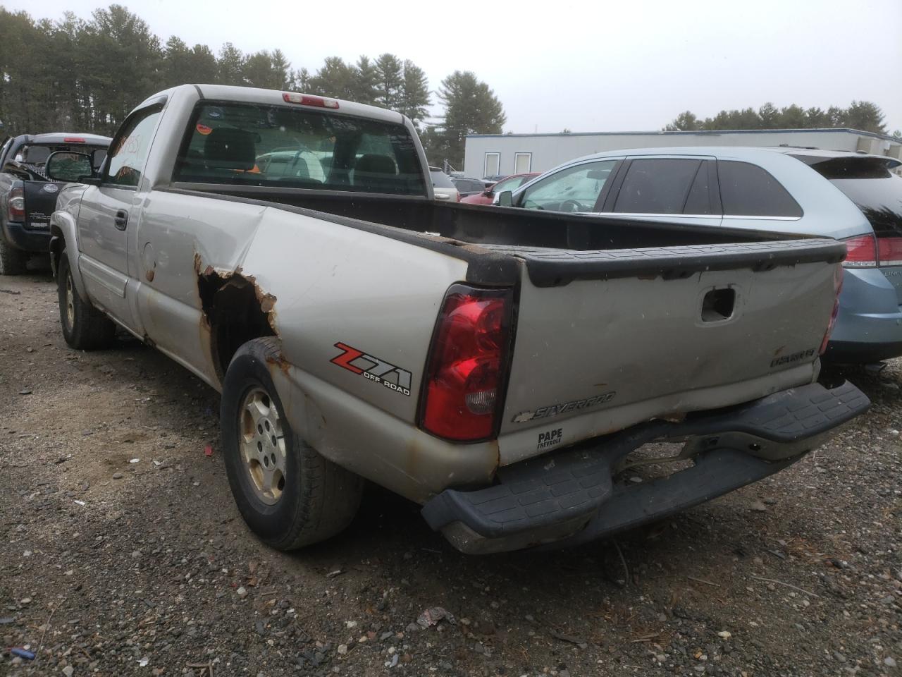 Photo 3 from auction – 2004 CHEVROLET SILVERADO with VIN 1GCEK14V54E153669