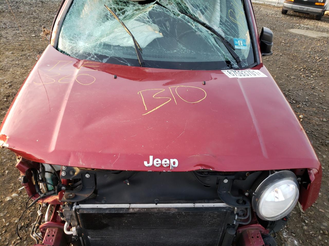 Photo 7 from auction – 2015 JEEP PATRIOT LA with VIN 1C4NJRFB2FD109495