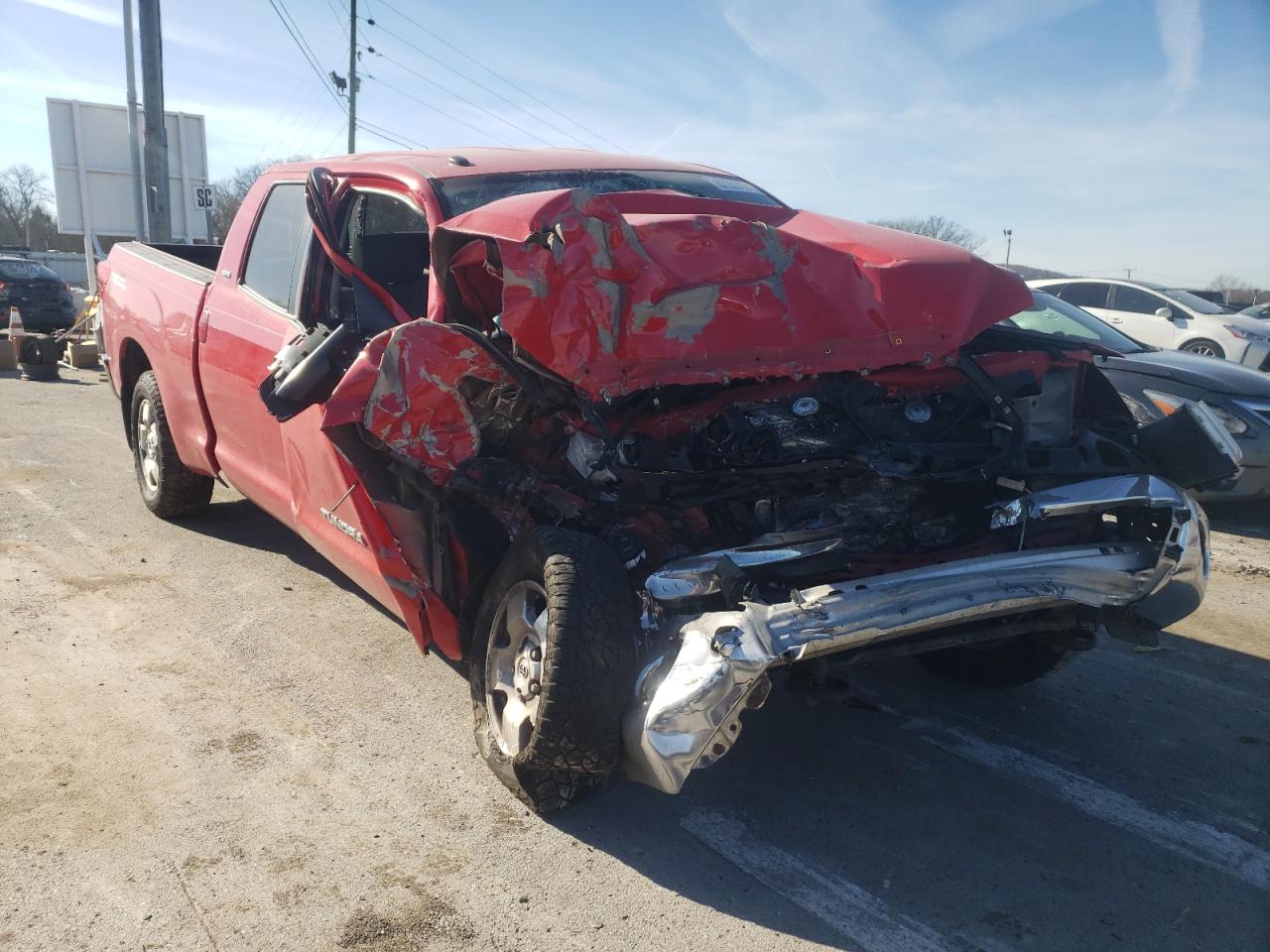 TOYOTA TUNDRA DOU 2012 with VIN 5TFRY5F11CX130412 - Photo from auction
