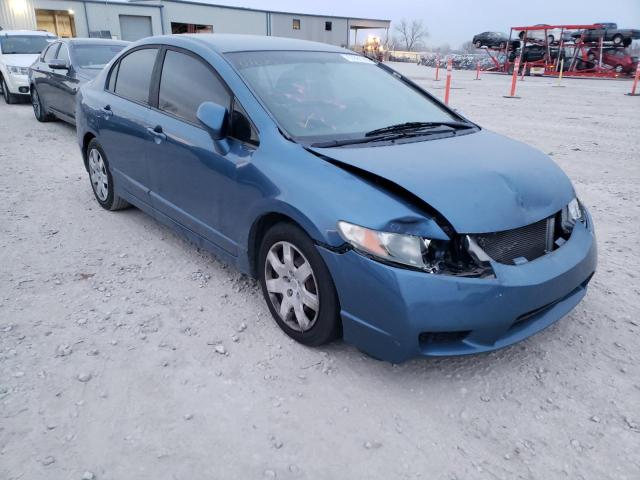 HONDA CIVIC LX 2011 with VIN 19XFA1F58BE020250 - Photo from auction