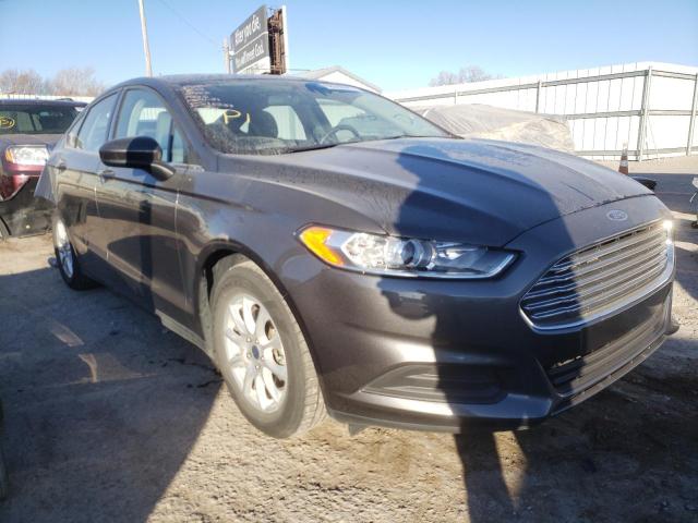 FORD FUSION S 2016 with VIN 3FA6P0G76GR246284 - Photo from auction