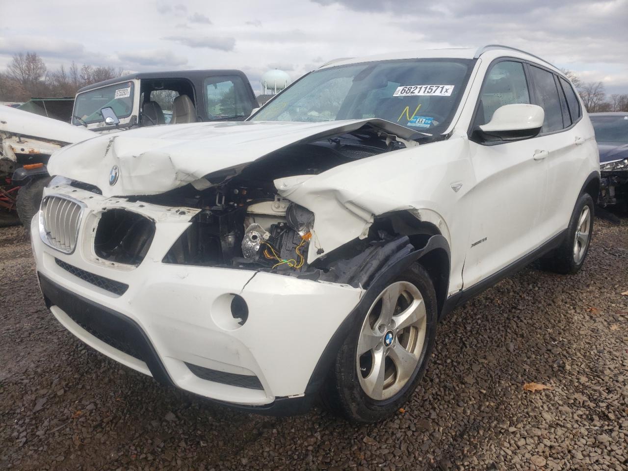 Photo 2 from auction – 2012 BMW X3 XDRIVE2 with VIN 5UXWX5C5XCL720532