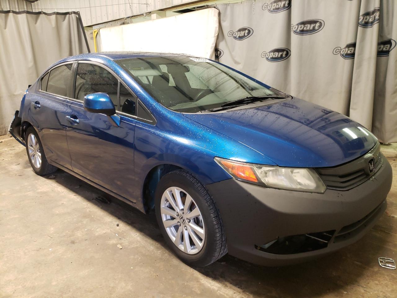 HONDA CIVIC EX 2012 with VIN 19XFB2F82CE052030 - Photo from auction