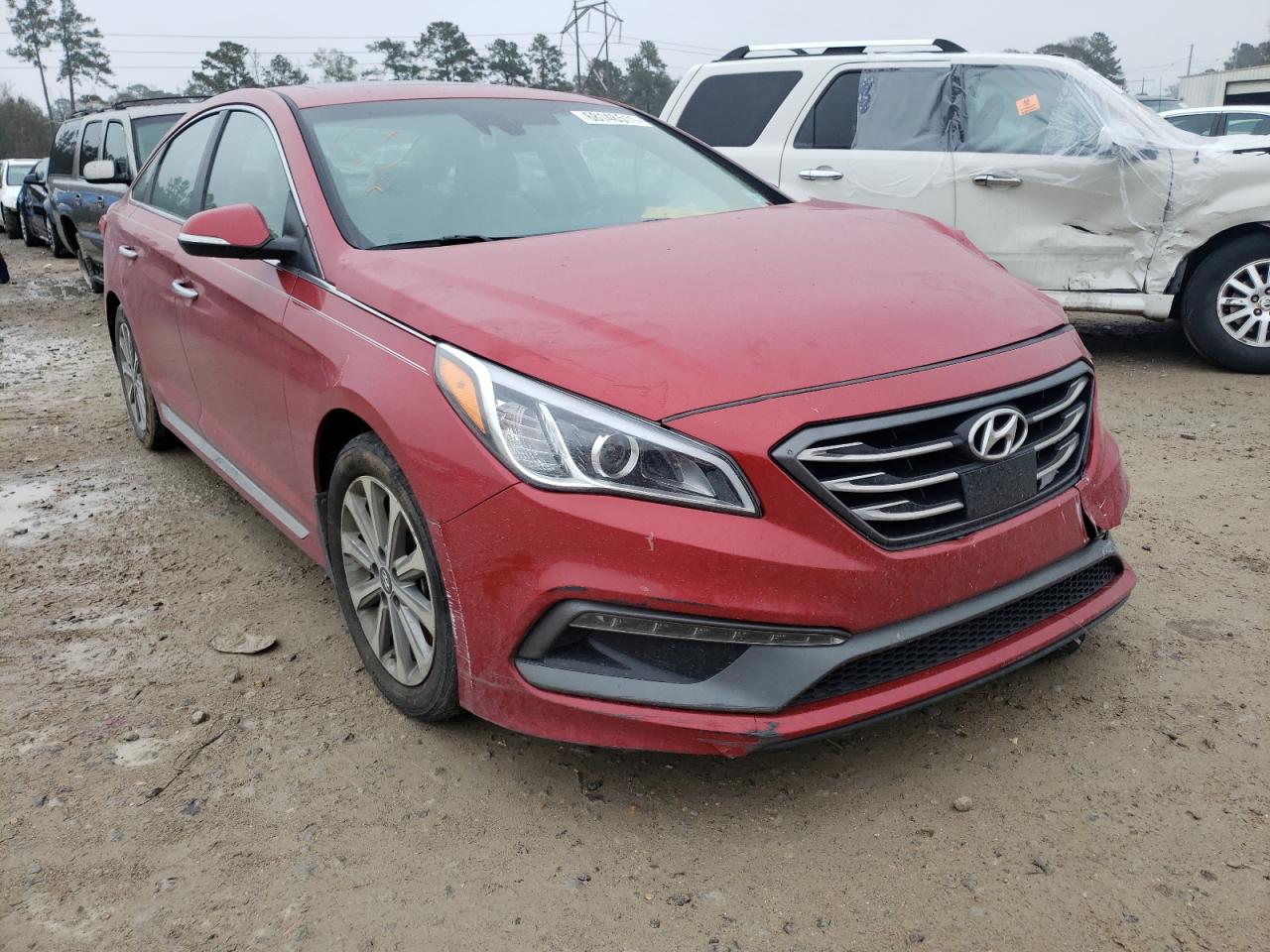 Photo 1 from auction – 2017 HYUNDAI SONATA SPO with VIN 5NPE34AF2HH480774