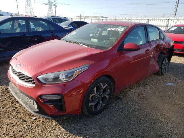 Photo 2 from auction – 2021 KIA FORTE FE with VIN 3KPF24AD0ME289276