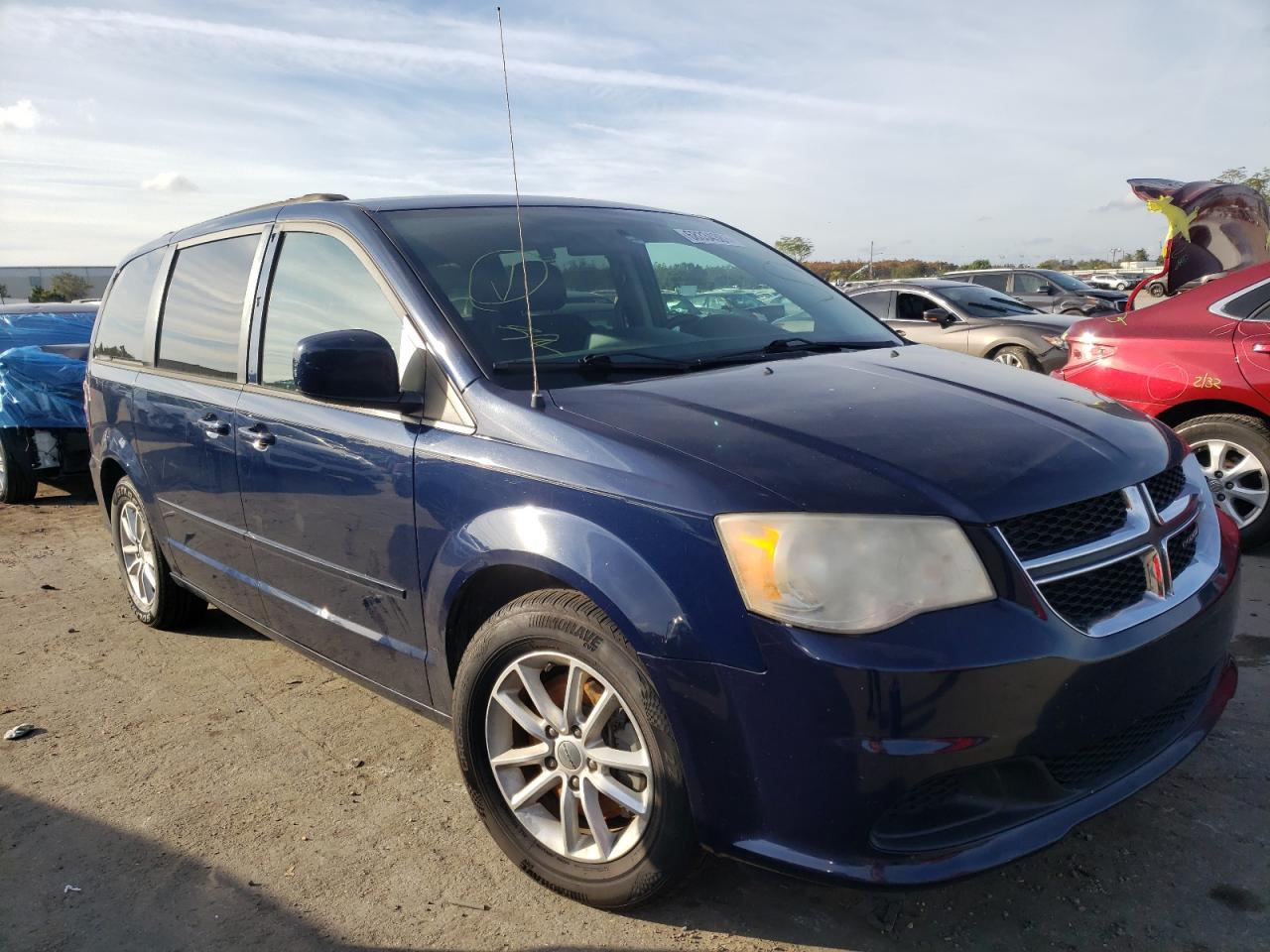 DODGE GRAND CARA 2014 with VIN 2C4RDGCG5ER265085 - Photo from auction