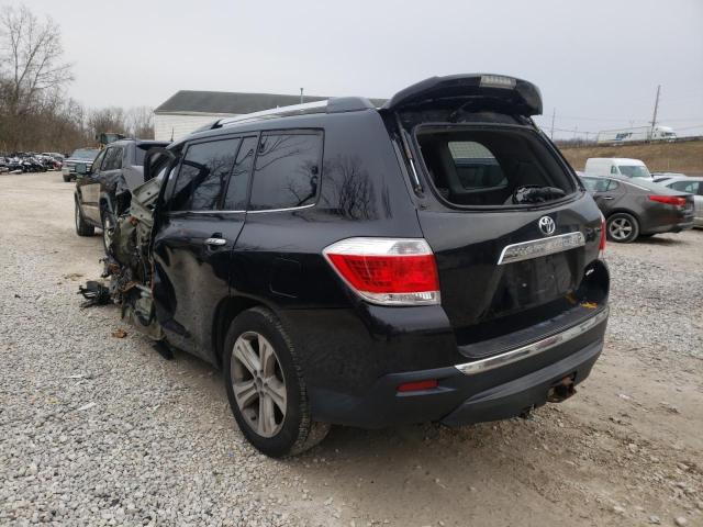 Photo 3 from auction – 2013 TOYOTA HIGHLANDER with VIN 5TDDK3EH2DS247860