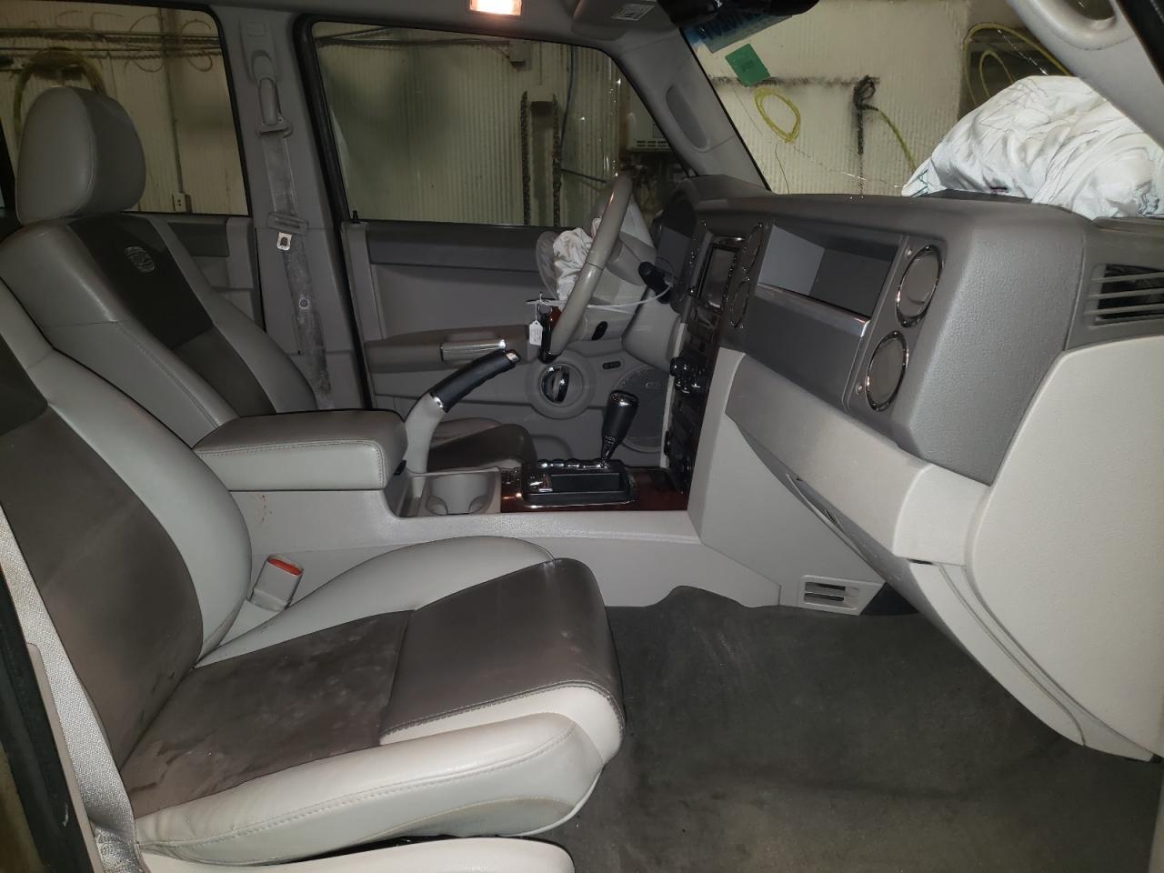 Photo 5 from auction – 2009 JEEP COMMANDER with VIN 1J8HG68T49C508606