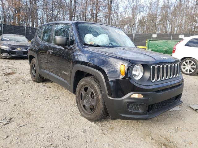 JEEP RENEGADE S 2015 with VIN ZACCJAATXFPC02825 - Photo from auction