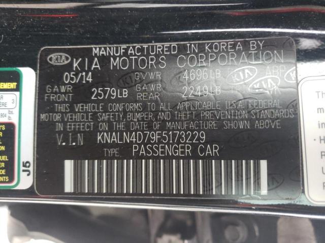 Photo 10 from auction – 2015 KIA CADENZA PR with VIN KNALN4D79F5173229