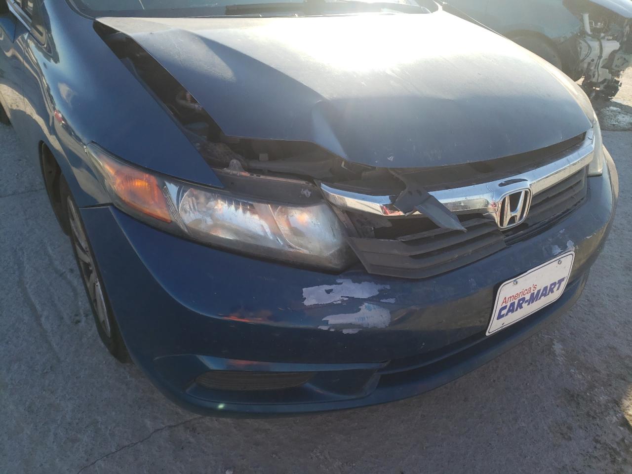 Фото 9 с аукциона – 2012 HONDA CIVIC EX с VIN 2HGFB2F8XCH533441