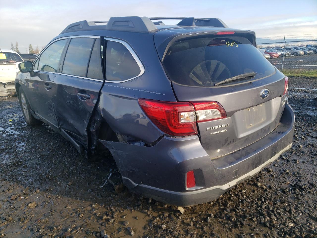 Photo 3 from auction – 2016 SUBARU OUTBACK 2. with VIN 4S4BSACCXG3259520