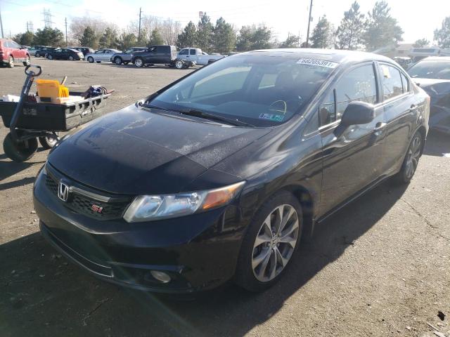 Photo 2 from auction – 2012 HONDA CIVIC SI with VIN 2HGFB6E53CH703394