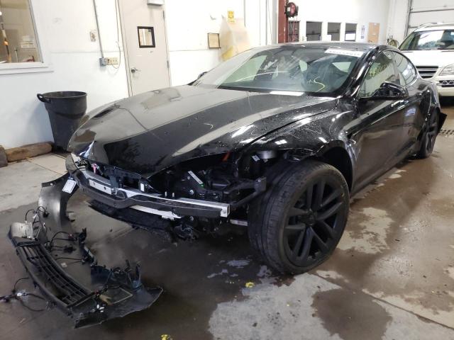 Photo 2 from auction – 2021 TESLA MODEL S with VIN 5YJSA1E63MF432050