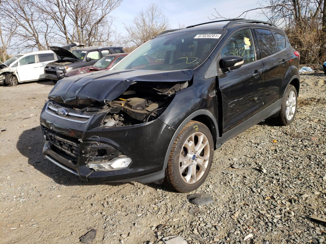 Photo 2 from auction – 2013 FORD ESCAPE SEL with VIN 1FMCU9H98DUD49863