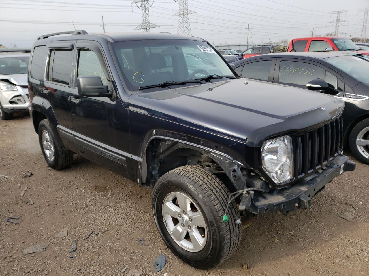 Photo 1 from auction – 2011 JEEP LIBERTY SP with VIN 1J4PN2GK0BW566947