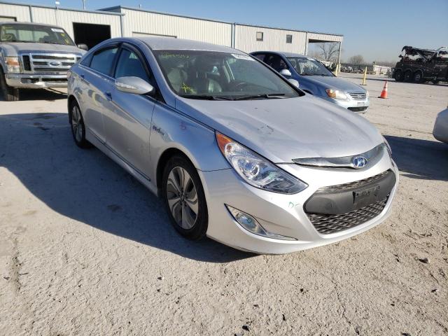 HYUNDAI SONATA HYB 2013 with VIN KMHEC4A40DA097542 - Photo from auction