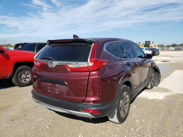 Photo 4 from auction – 2017 HONDA CR-V LX with VIN 7FARW5H31HE015299