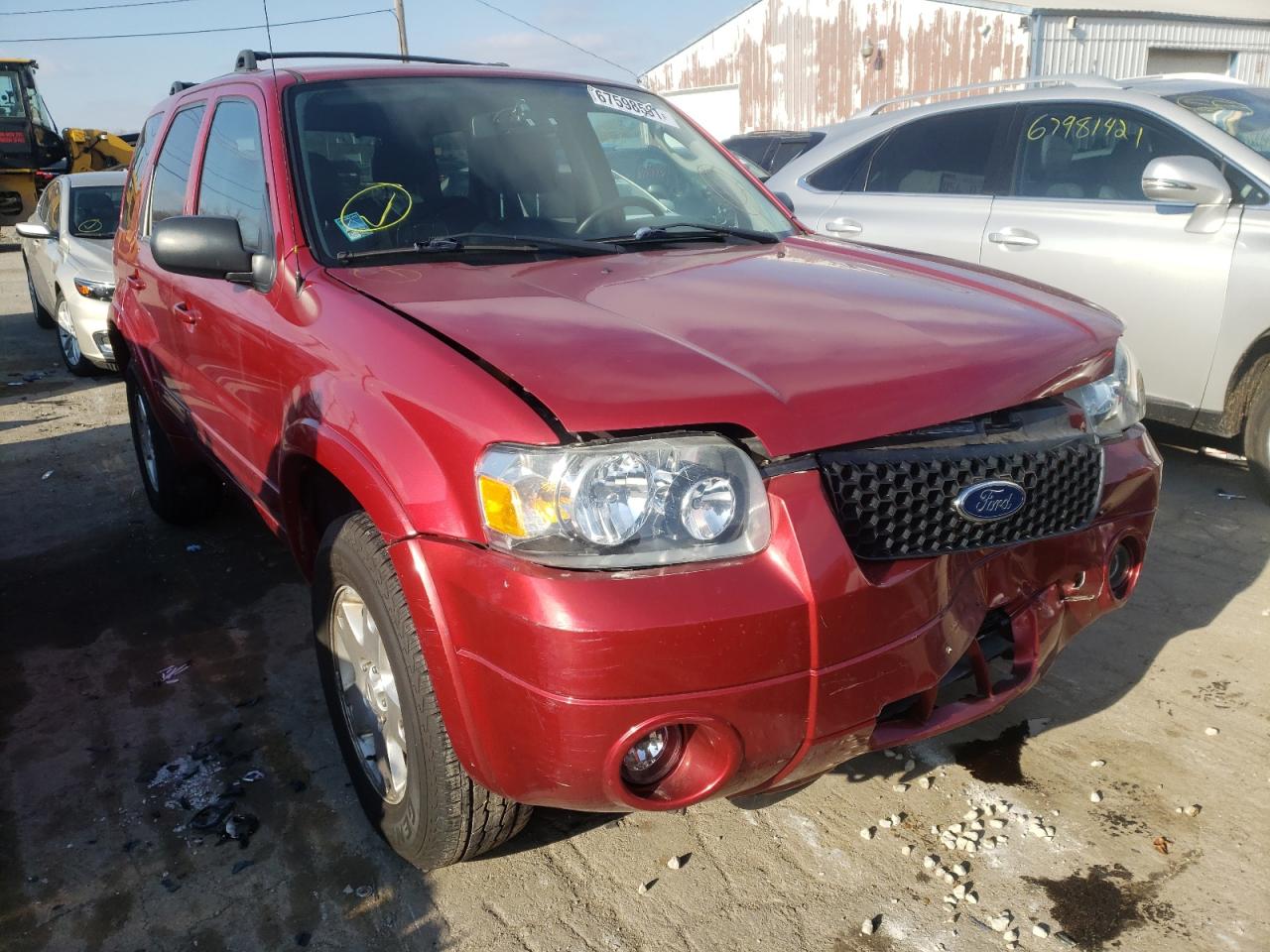 FORD ESCAPE LIM 2006 with VIN 1FMYU04116KD17384 - Photo from auction