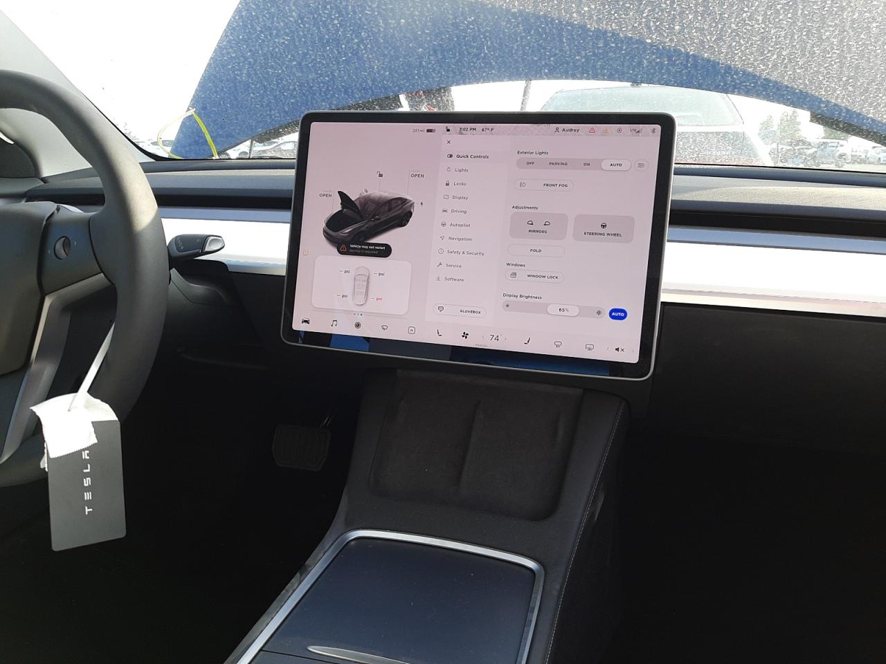 Photo 9 from auction – 2021 TESLA MODEL 3 with VIN 5YJ3E1EB2MF033457