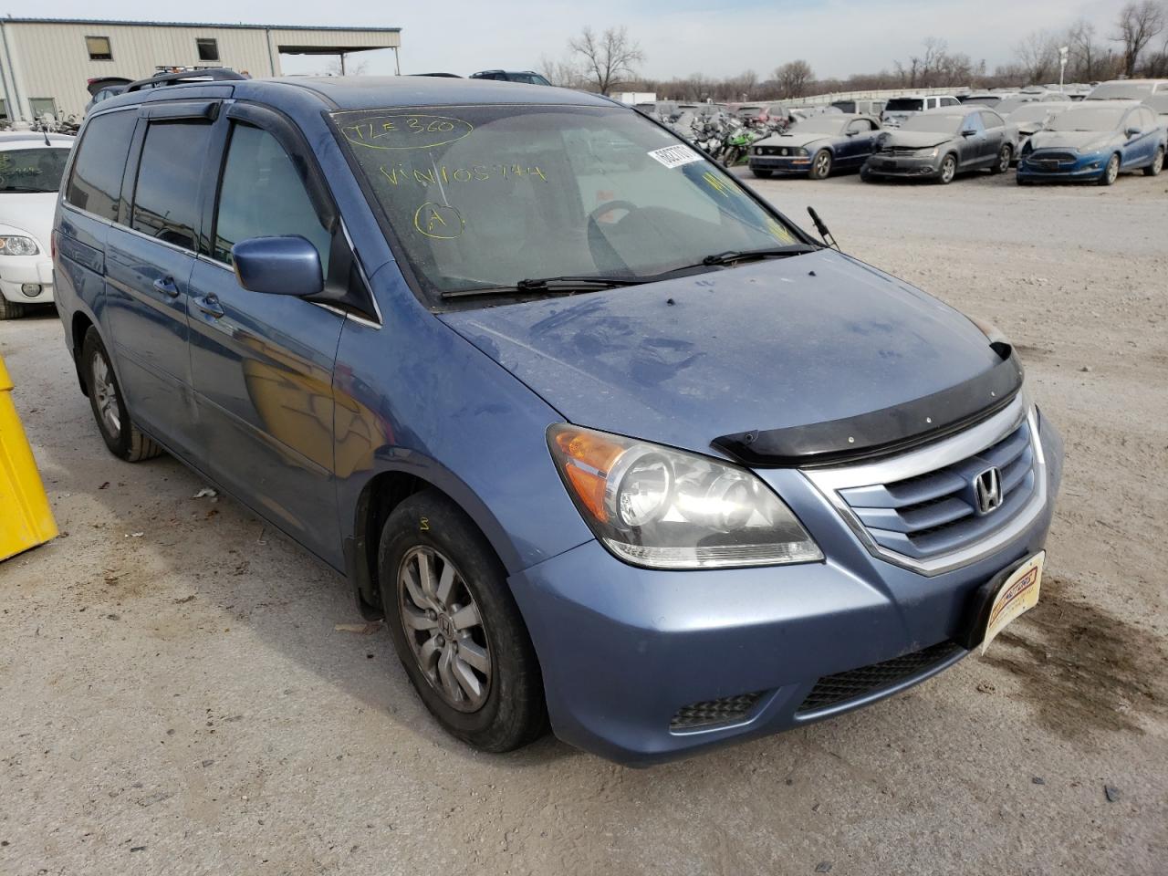 Photo 1 from auction – 2008 HONDA ODYSSEY EX with VIN 5FNRL38738B105744