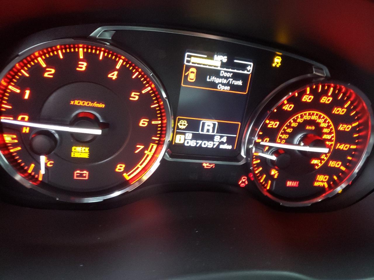 Photo 8 from auction – 2017 SUBARU WRX PREMIU with VIN JF1VA1E61H9829954