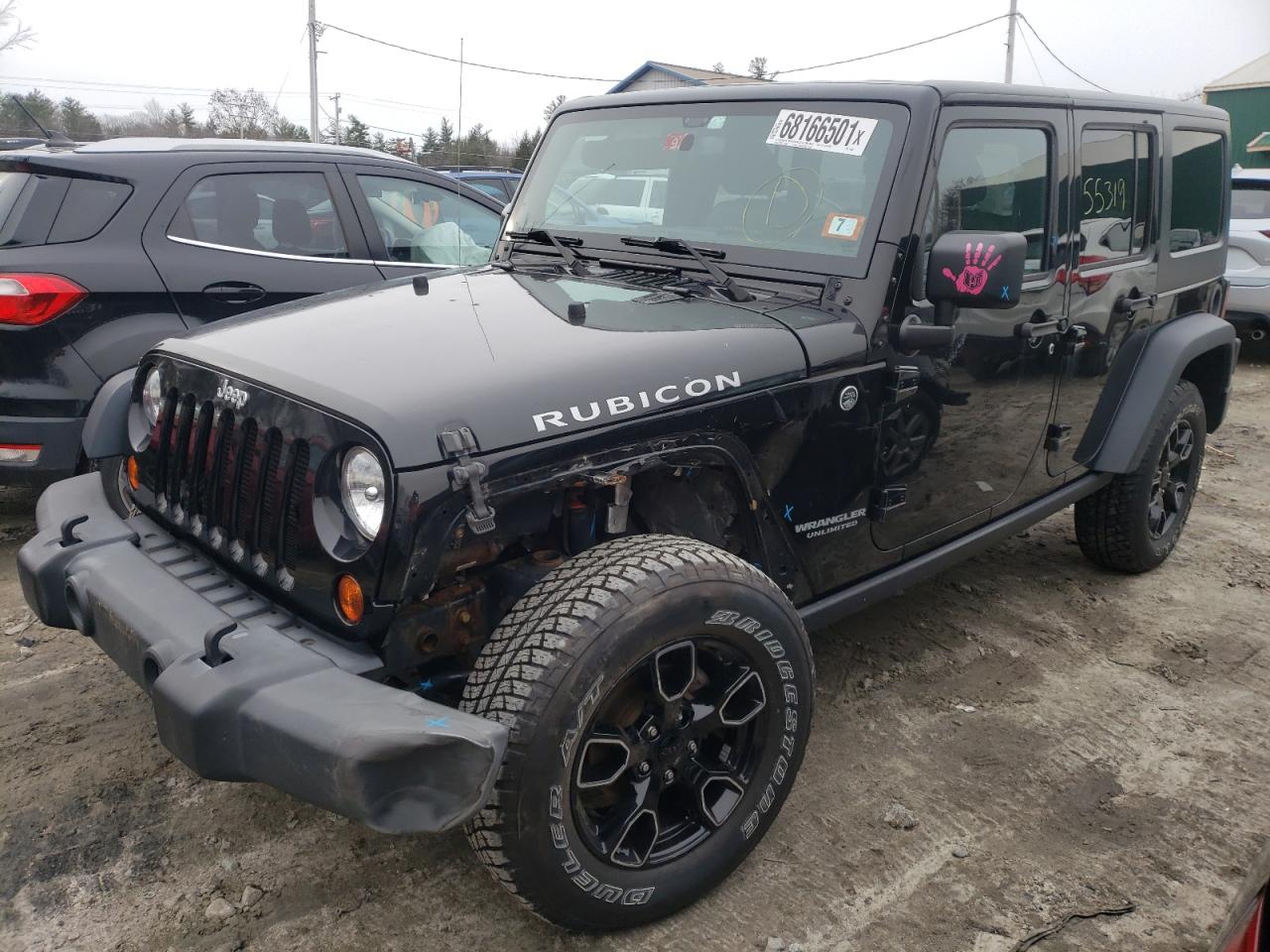 Photo 2 from auction – 2015 JEEP WRANGLER U with VIN 1C4HJWFGXFL566097