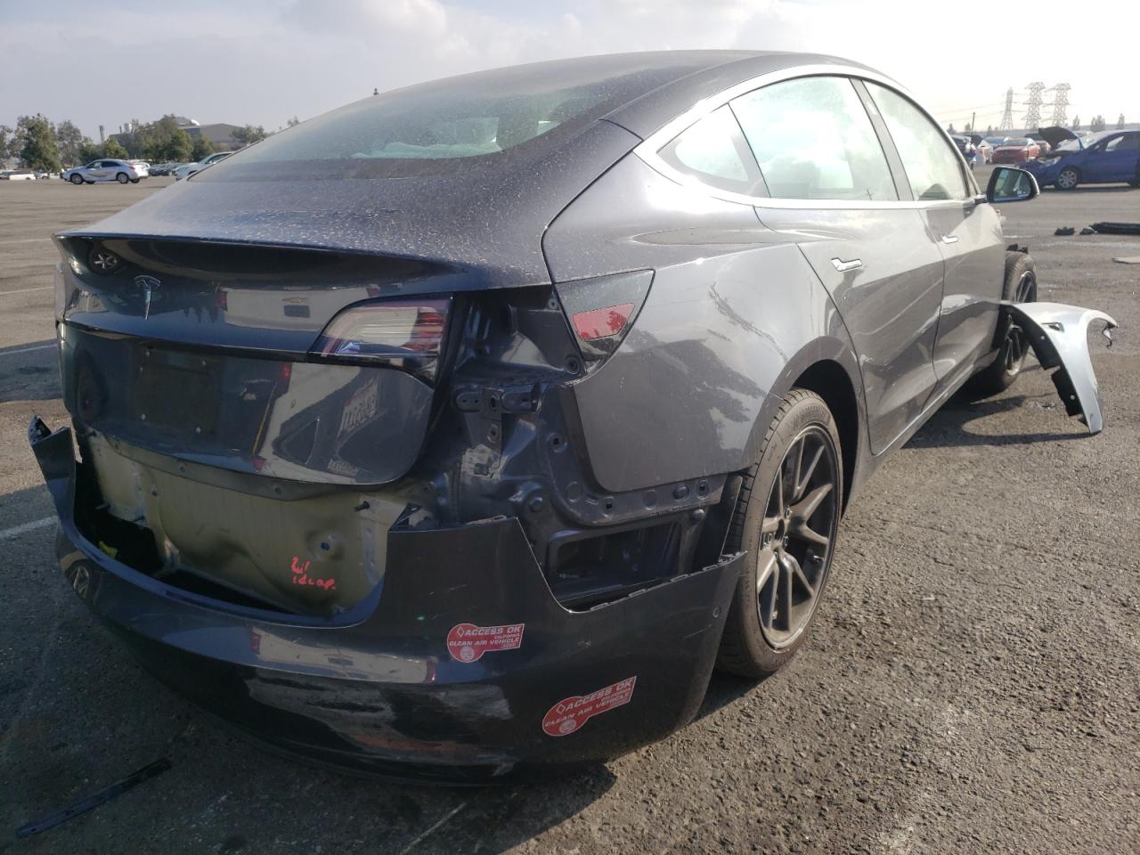Photo 4 from auction – 2018 TESLA MODEL 3 with VIN 5YJ3E1EA9JF101966