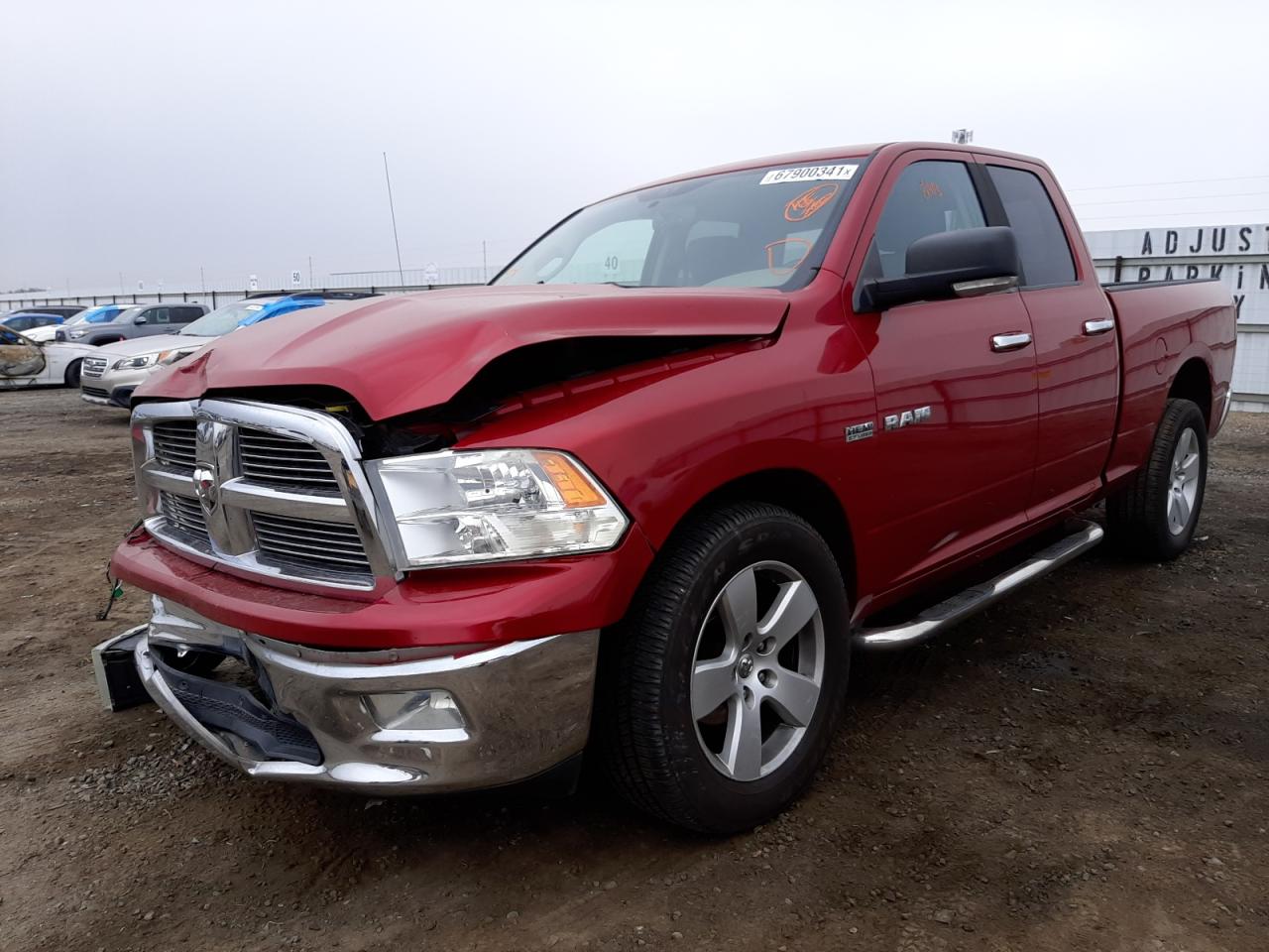 Photo 2 from auction – 2010 DODGE RAM 1500 with VIN 1D7RB1GT6AS247350