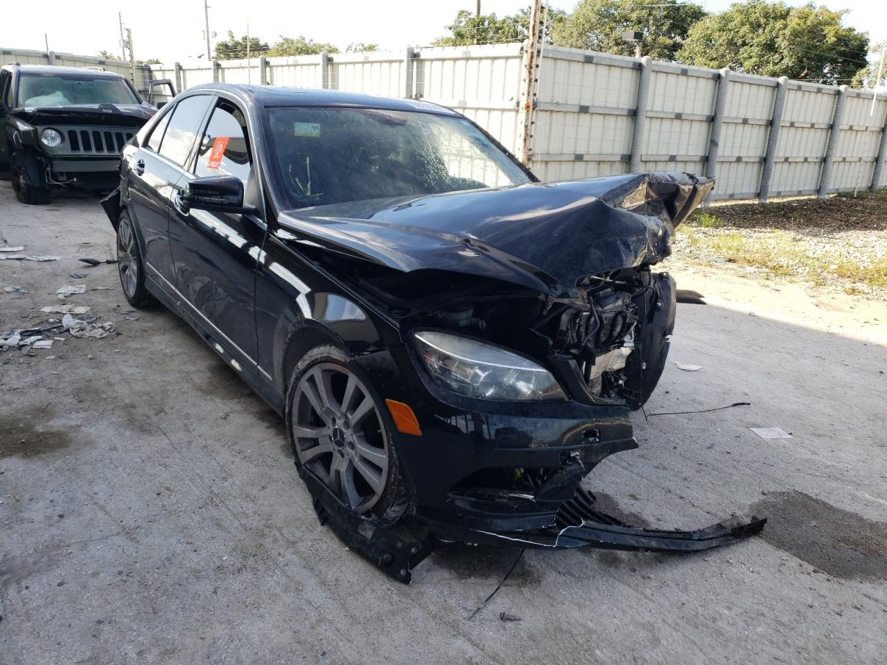MERCEDES-BENZ C 300 2011 with VIN WDDGF5EB0BA528547 - Photo from auction