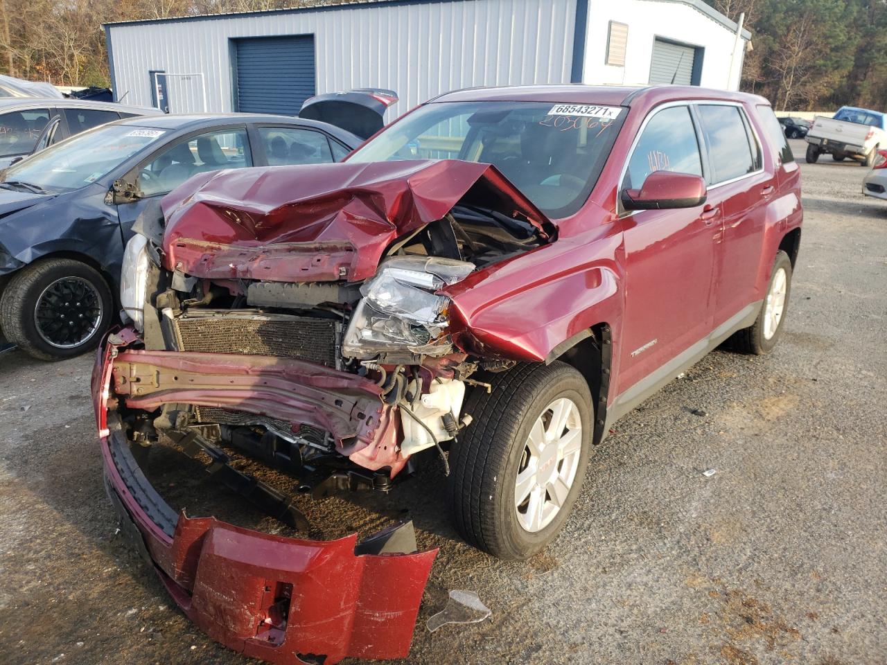 Photo 2 from auction – 2012 GMC TERRAIN SL with VIN 2GKALMEK1C6205064