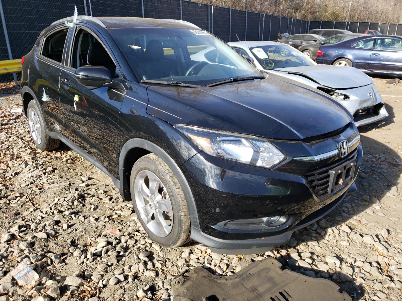 HONDA HR-V EXL 2017 with VIN 3CZRU6H76HM714010 - Photo from auction