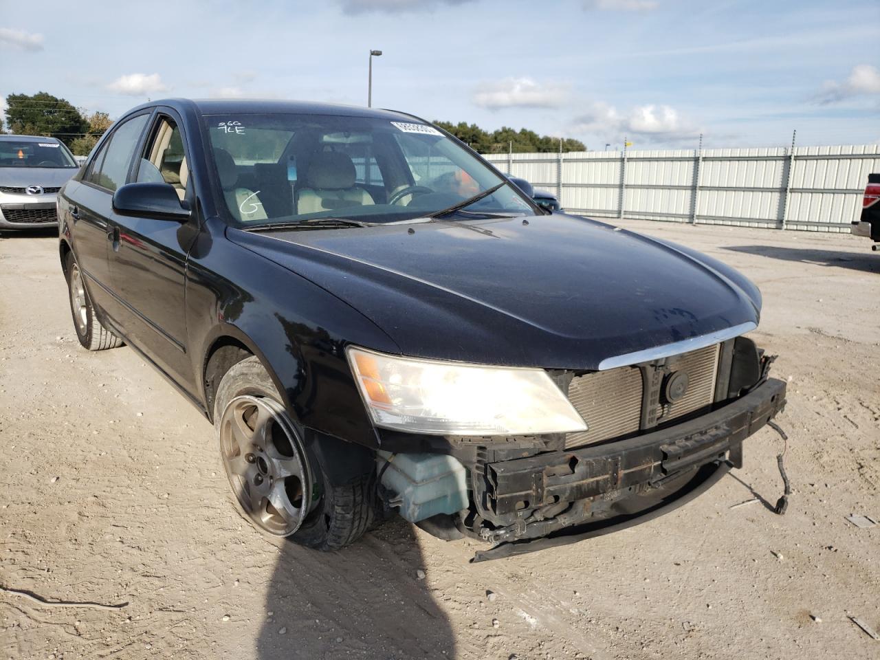 HYUNDAI SONATA GLS 2007 with VIN 5NPET46C97H274834 - Photo from auction