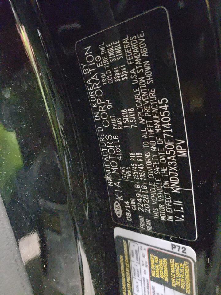 Photo 10 from auction – 2015 KIA SOUL ! with VIN KNDJX3A50F7140545