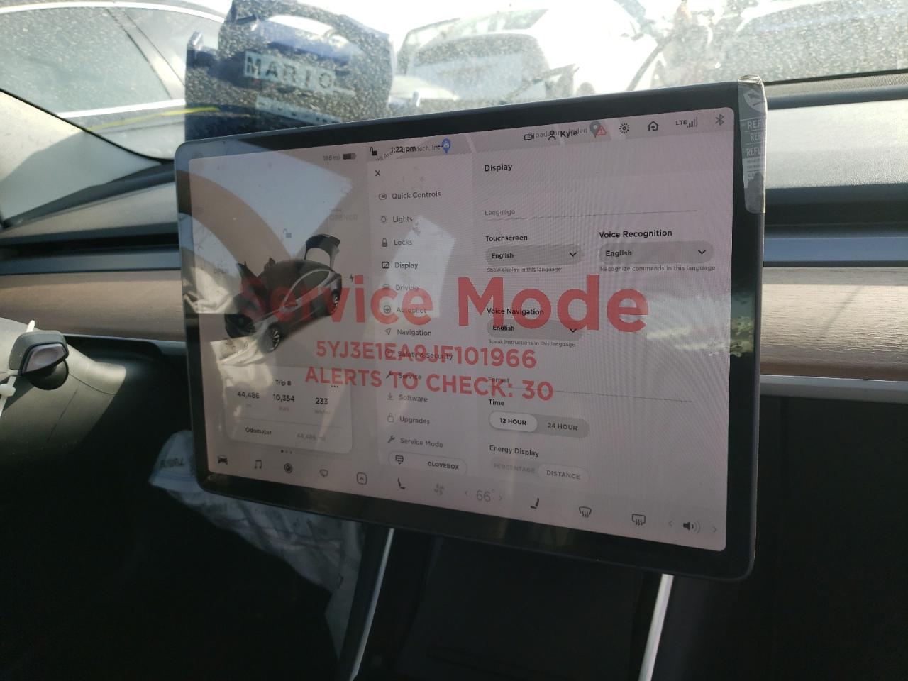 Photo 9 from auction – 2018 TESLA MODEL 3 with VIN 5YJ3E1EA9JF101966