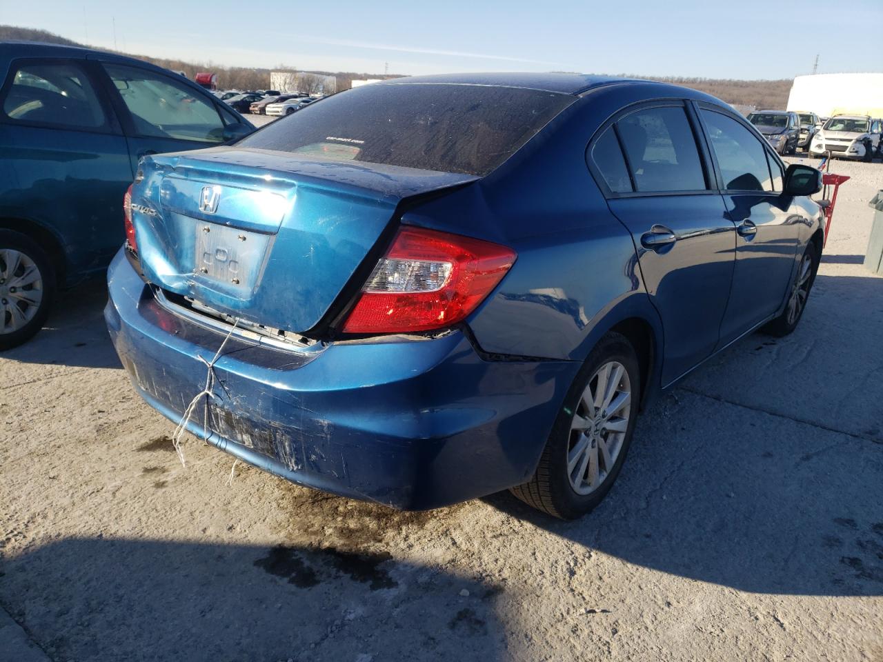 Photo 4 from auction – 2012 HONDA CIVIC EX with VIN 2HGFB2F8XCH533441