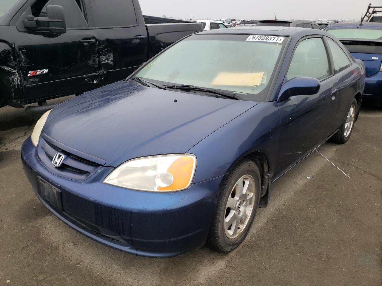 Photo 2 from auction – 2003 HONDA CIVIC EX with VIN 1HGEM21993L040746