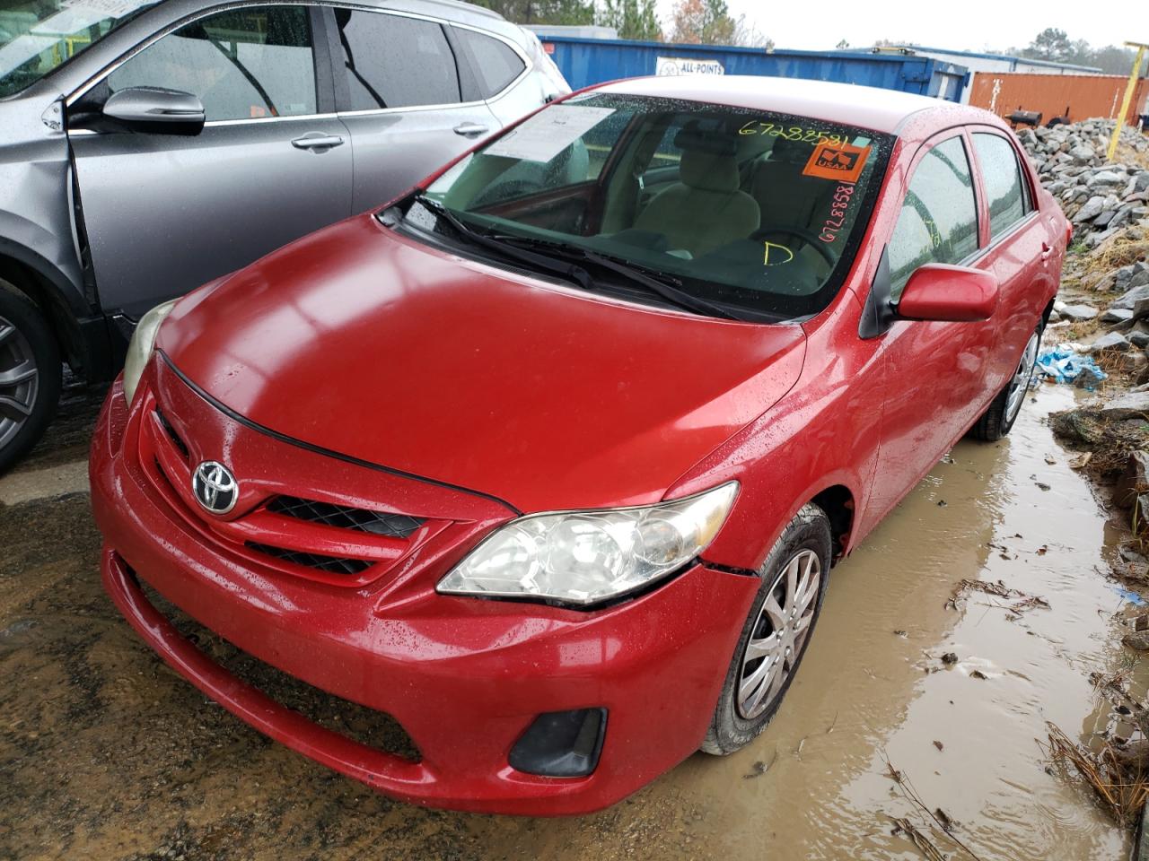 Photo 2 from auction – 2012 TOYOTA COROLLA BA with VIN 5YFBU4EE2CP066200