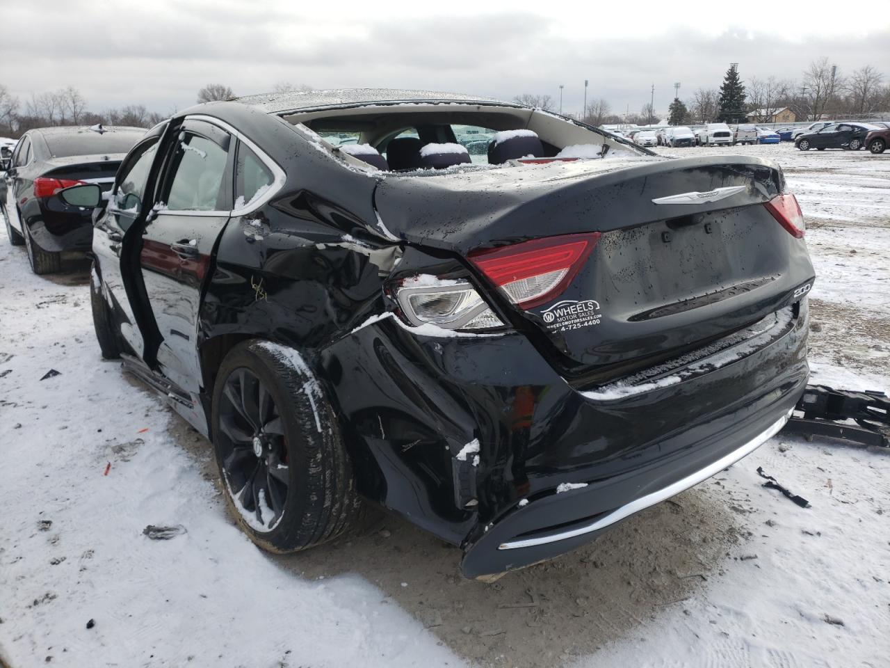 Photo 3 from auction – 2015 CHRYSLER 200 LIMITE with VIN 1C3CCCAB5FN559601