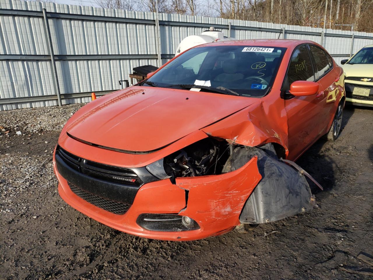 Photo 2 from auction – 2015 DODGE DART SXT with VIN 1C3CDFBB4FD266954