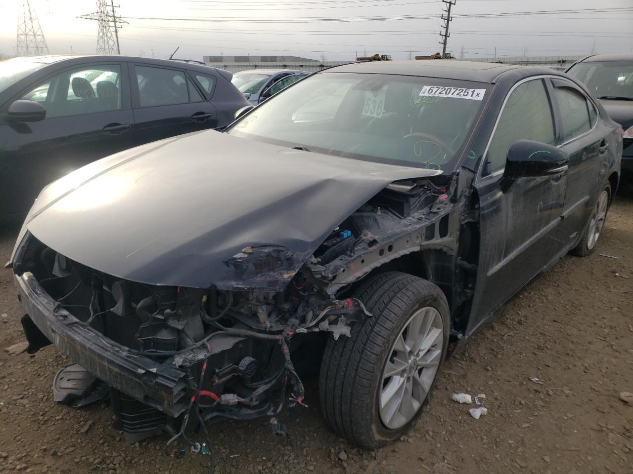 Photo 2 from auction – 2015 LEXUS ES 300H with VIN JTHBW1GG7F2099752