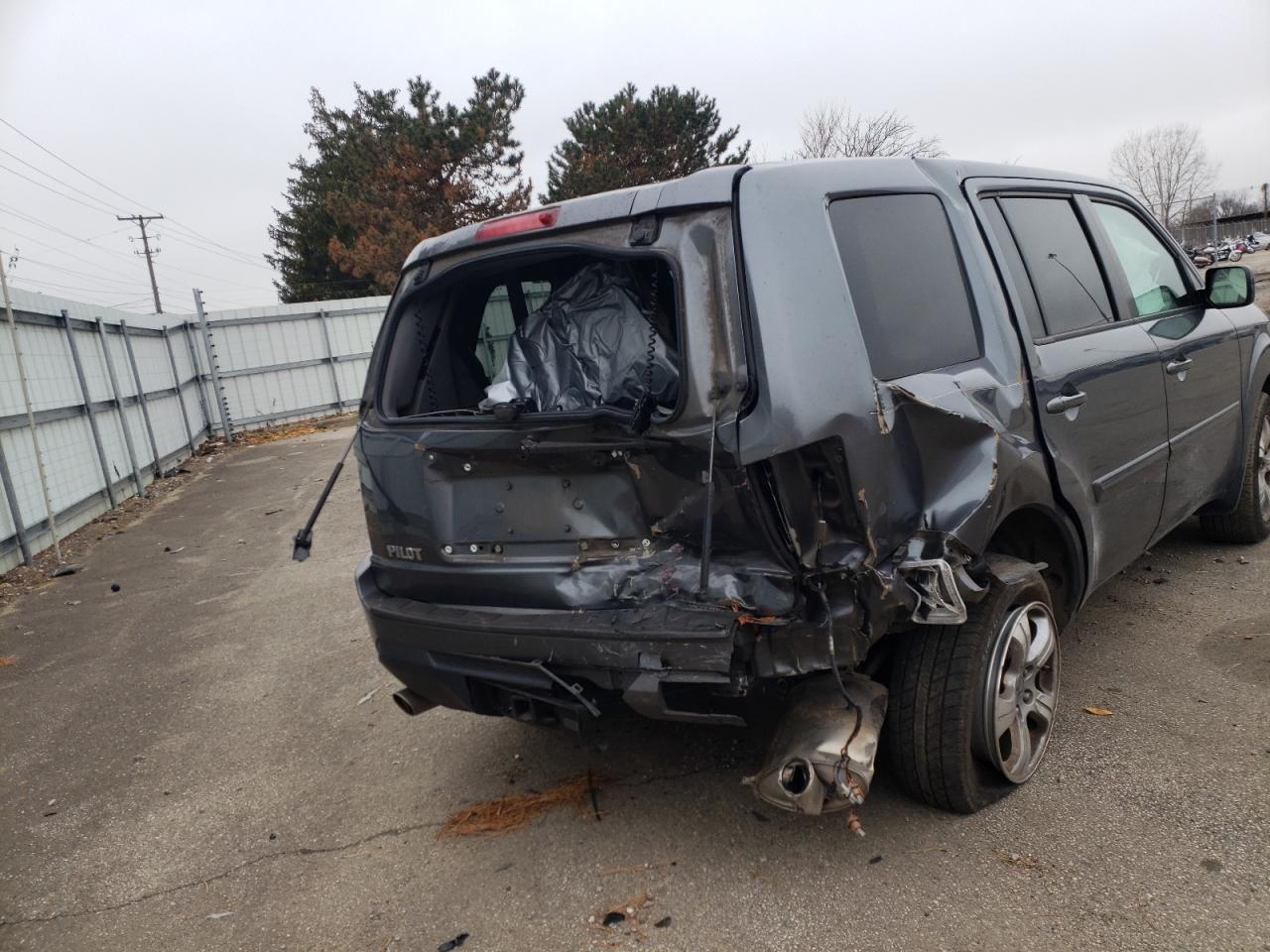 Photo 9 from auction – 2013 HONDA PILOT EXL with VIN 5FNYF3H57DB007294