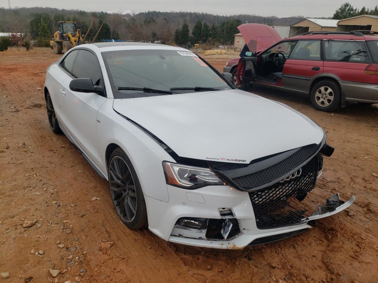 AUDI A5 PREMIUM 2016 with VIN WAUM2AFR7GA025163 - Photo from auction